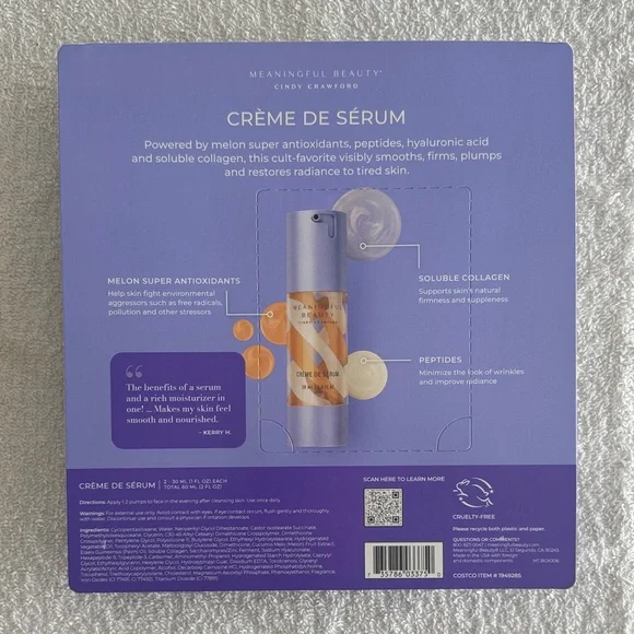 Meaningful Beauty Crème de Serum 2-in-1 Serum and Cream